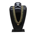 Classic Traditional Green Nagapadam Long Haram/ Long Chain