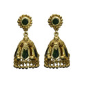 One Gram Gold Plated Traditional Nagapadam Jimikki