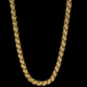 Designer Gold Plated Saniya Chain