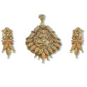 Antique Ruby Lakshmi Pendant Sets