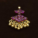 Premium Gold Plated Small Adial Pendant