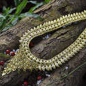Elegant Gold Plated Bridal Mango Long Haram