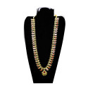 Premium Gold Plated Red Mango Long Chain/ Mangamala