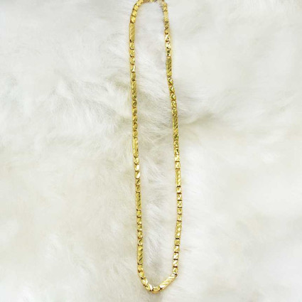  Micro Gold Plated Designer New Chain