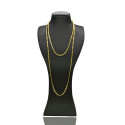 Gold plated designer Druvam Spring Chain