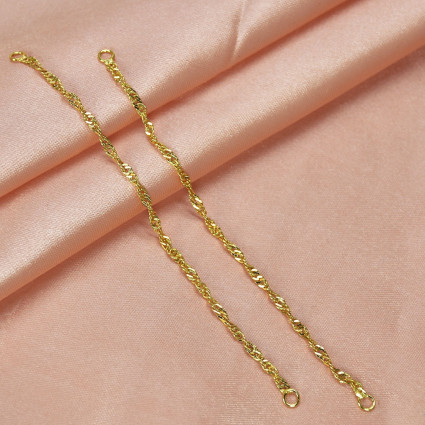 Gold Plated designer Ear Kan Chain Mattal