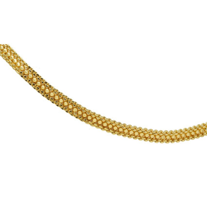 Gold Plated Thick Rail Anklets