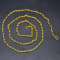 Gold Plated Simple Bead Chain