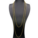 Gold Plated Simple Bead Chain