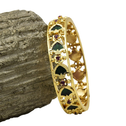 Traditional Red Palakka Bangle