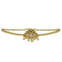 Gold Plated Designer Semiprecious Stone Armlet