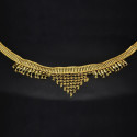 Gold Plated Stone Hip Chain/ Waist Belt/Oddiyanam