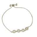 Dazzle Ladies Fancy Cz Stone Bracelet