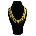 Elegant Gold Plated Pichimottu/Jasmine Buds Necklace