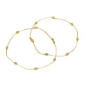 Delicate Thin Chain Golden Ball Anklets/Payal
