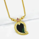 1Gram Gold Big Mango Pendant Necklace