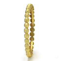 Striking Gold Plated Beads Designer Bangle