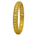 Stylish Trendy Gold Plated Designer Leaf Net Bangle