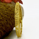 Trendy Designer Gold Plated Net Bangle