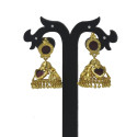 Traditional Small Palakka Jimikki Earrings