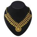 Traditional Micro Gold plated Bubbles Mango Necklace