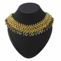 South Indian Premium Gold Plated Nagapadam Choker