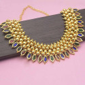 South Indian Premium Gold Plated Nagapadam Choker