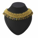 South Indian Premium Gold Plated Nagapadam Choker