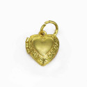Cute Gold Plated Small Heart Locket