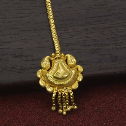 Southindian Gold Plated Nethi Chutti/Netti chutti/Maang Tikka