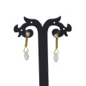 Micro Gold Plated Raindrops Earrings