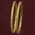 Golden Medium Daily Wear Pipe Bangles for Girls