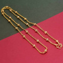 Cute Golden Beads Link Chain