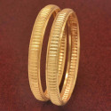 Trendy Gold Plated Medium Designer Dailywear Bangles