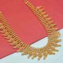 Traditional Gold Plated Net Mango Necklace