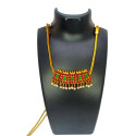 Imitation Temple Nagapadam Dance Jewellery Necklace