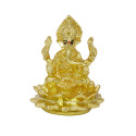 Adorable Gold Plated Divine Ganesha/Mahaganapathy Idol