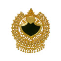 Designer Premium Gold Plated Palakka Pendant
