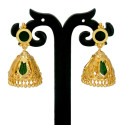 Stylish South Indian Traditional Nagapadam Jhumka