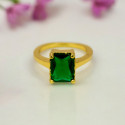 Stunning Gold Plated Synthetic Stone Finger Rings