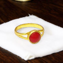 Gold Plated Stone Fashion Ring