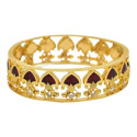Elegant One Gram Gold Palakka Bangle With Stones