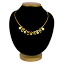 Kerala Traditional Lakshmi Kasu Green Palakka Necklace