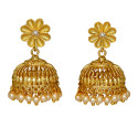 Traditional Gold Plated Designer Jhumka Earring