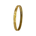 Stylish Gold Plated Designer Daily Wear Bangles