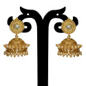  Gold Plated Antique Pearl Hanging Jimikki
