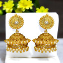  Gold Plated Antique Pearl Hanging Jimikki