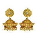  Gold Plated Antique Pearl Hanging Jimikki