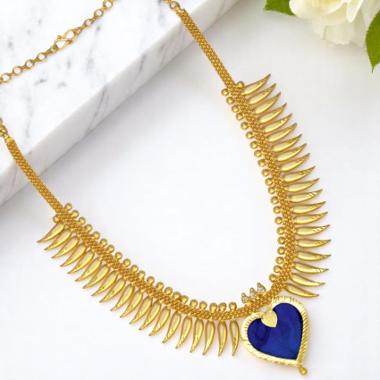 Kerala Traditional Mullamottu Palakka Necklace