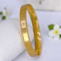 Exquisite Gold-Plated Designer Bangle
